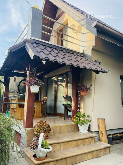 Na predaj veľmi pekná chata na celoročné bývanie- Geča